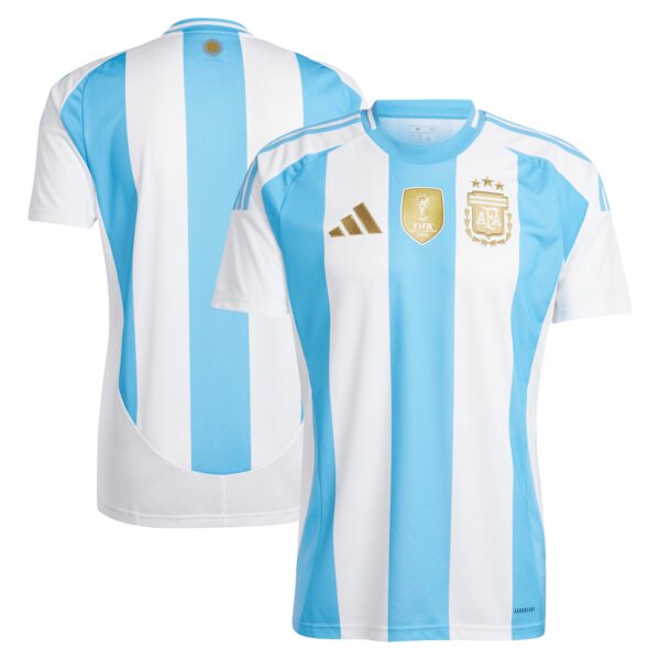 Argentina National Team 2024 Home Fan Version Jersey - White