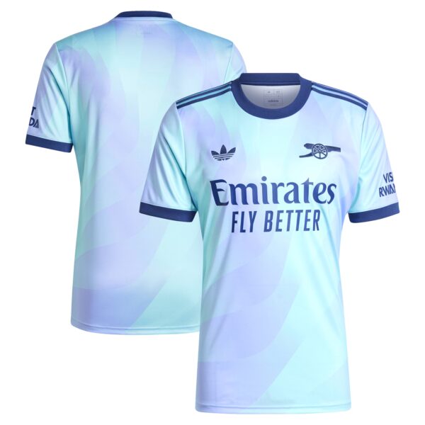 Arsenal 2024/25 Third Fan Version Jersey - Aqua