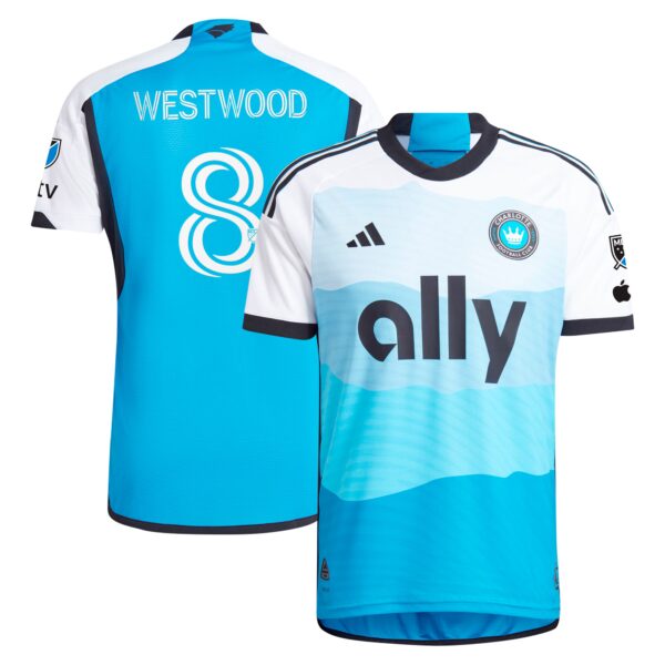 Ashley Westwood Charlotte FC 2024 The Carolina Kit: Explore Authentic Player Jersey - Blue