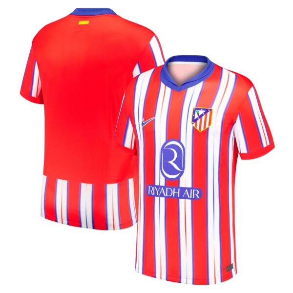 Atletico de Madrid 2024/25 Home Fan Version Jersey - Red/White