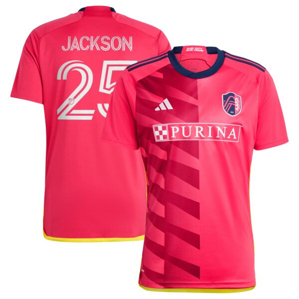 Aziel Jackson St. Louis City SC 2024 The Spirit Kit Fan Version Player Jersey - Red