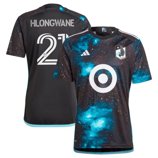 Bongokuhle Hlongwane Minnesota United FC 2024 Starry Night Fan Version Player Jersey - Black