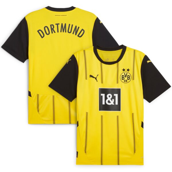 Borussia Dortmund 2024/25 Home Fan Version Jersey - Yellow