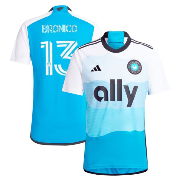 Brandt Bronico Charlotte FC 2024 The Carolina Kit: Explore Fan Version Player Jersey - Blue