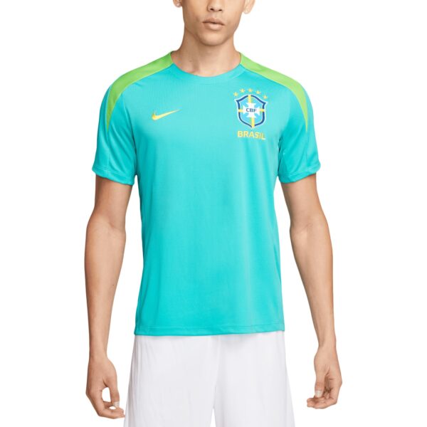 Brazil National Team 2024 Strike Performance Top - Aqua