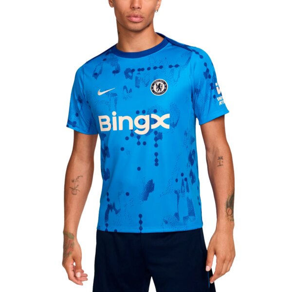 Chelsea 2024/25 Academy Pro Pre-Match Top - Blue