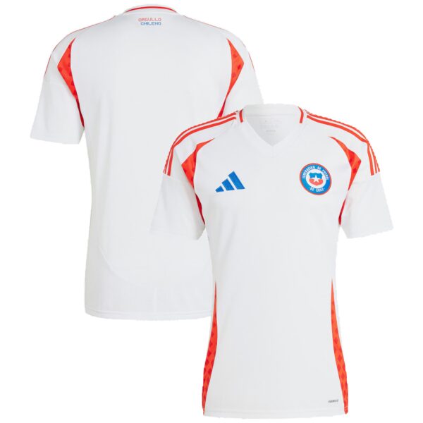 Chile National Team 2024 Away Fan Version Jersey - White