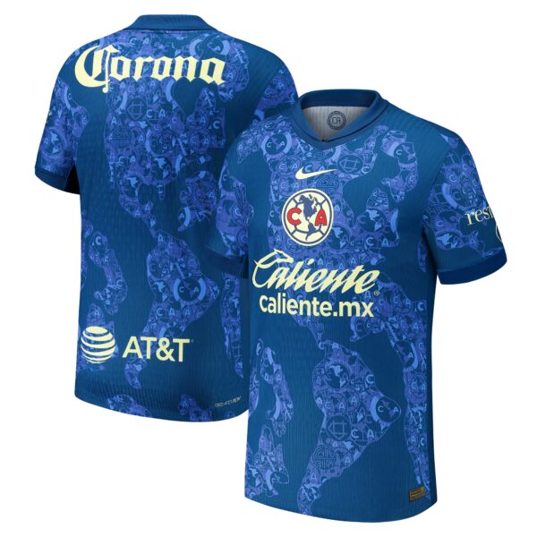 Club America 2024/25 Away Authentic Jersey - Blue