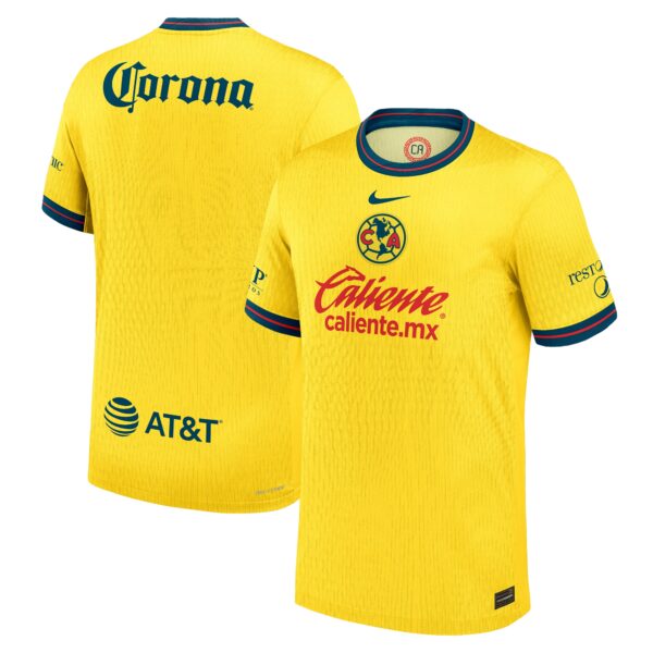 Club America 2024/25 Home Authentic Jersey - Yellow