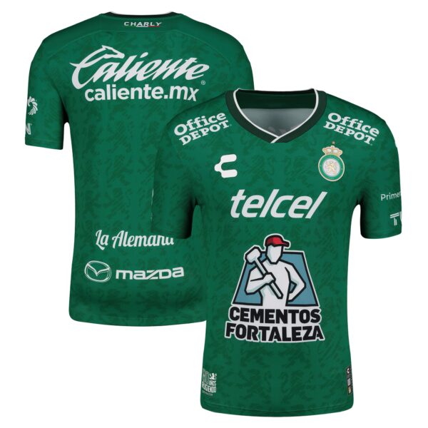 Club Leon 2024/25 Home Authentic Jersey - Green/White