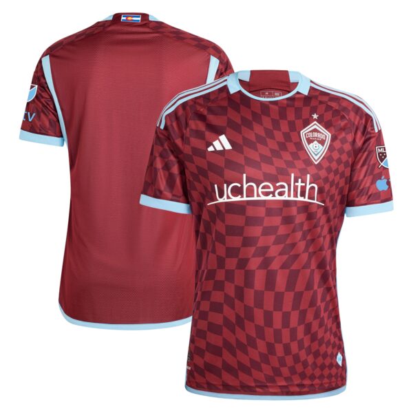 Colorado Rapids 2024 One Flag Kit Authentic Jersey - Burgundy