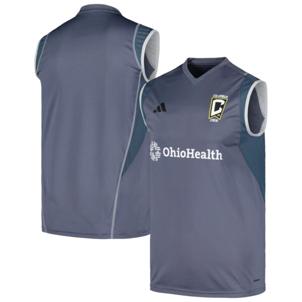 Columbus Crew 2024 AREOREADY Sleeveless Training Jersey - Gray