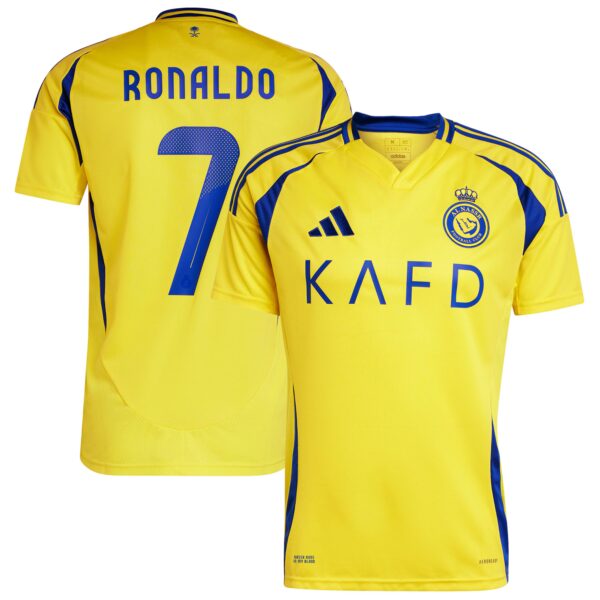 Cristiano Ronaldo Al-Nassr FC 2024/25 Home Fan Version Player Jersey - Yellow