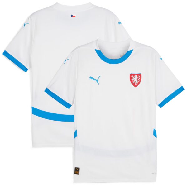 Czech Republic National Team 2024 Away Fan Version Jersey - White