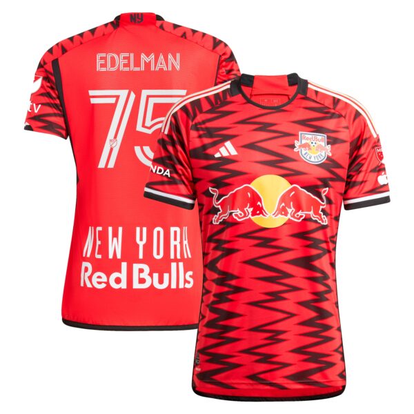 Daniel Edelman New York Red Bulls 2024 Legacy Authentic Player Jersey - Red