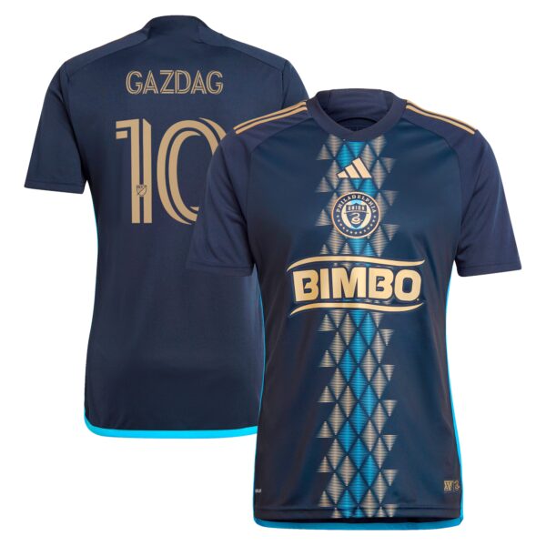 Daniel Gazdag Philadelphia Union 2024 The XV Kit Fan Version Player Jersey - Navy