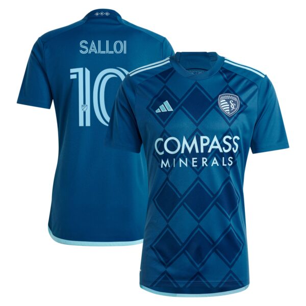 Daniel Salloi Sporting Kansas City 2024 Diamonds Our Forever Fan Version Player Jersey - Navy