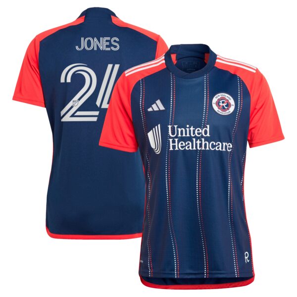 DeJuan Jones New England Revolution 2024 Boston Tea Party Fan Version Player Jersey - Navy