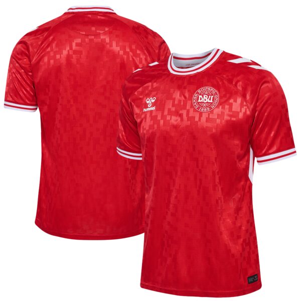 Denmark National Team 2024 Home Fan Version Jersey - Red