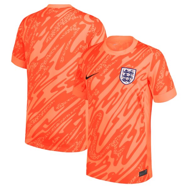 England National Team 2024 Goalkeeper Fan Version Stadium Jersey - Orange