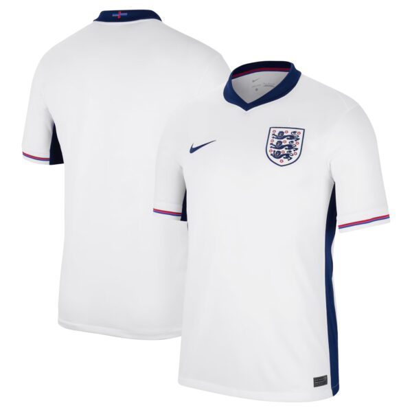 England National Team 2024 Home Fan Version Blank Jersey - White