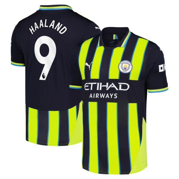 Erling Haaland Manchester City 2024/25 Away Fan Version Player Jersey - Navy