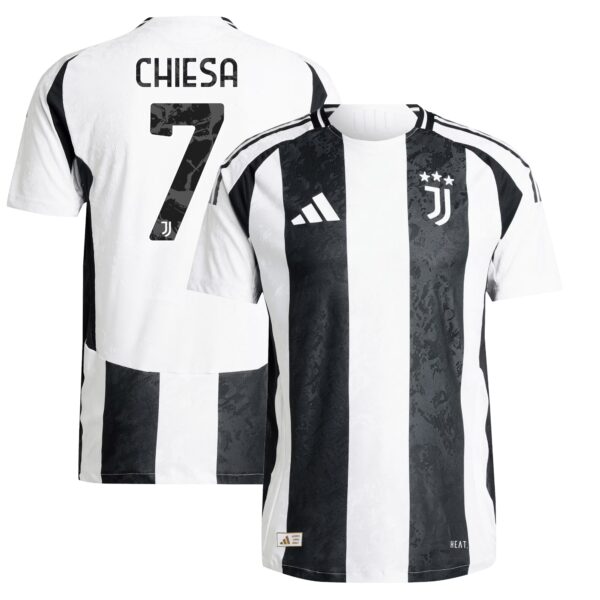 Federico Chiesa Juventus 2024/25 Home Authentic Player Jersey - White