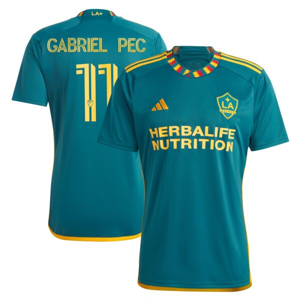 Gabriel Pec LA Galaxy 2024 LA Kit Fan Version Player Jersey - Green