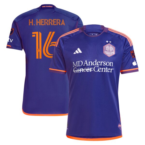 Héctor Herrera Houston Dynamo FC 2024 Still Holdin' Authentic Player Jersey - Purple