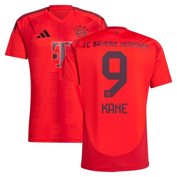 Harry Kane Bayern Munich 2024/25 Home Fan Version Player Jersey - Red