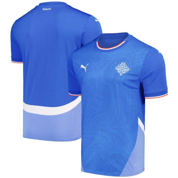 Iceland National Team 2024 Home Fan Version Jersey - Blue