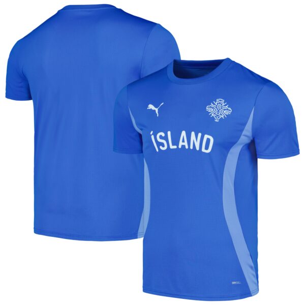 Iceland National Team 2024 Pre-Match Jersey - Blue