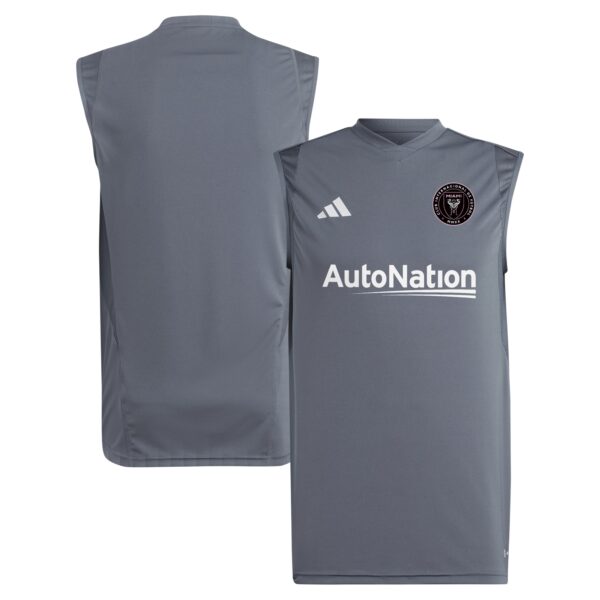 Inter Miami CF 2024 Sleeveless Training Jersey - Gray