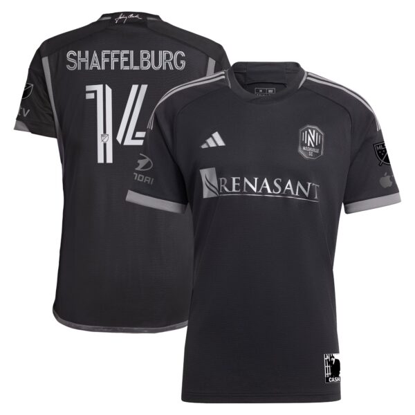 Jacob Shaffelburg Nashville SC 2024 Man In Black Kit Authentic Player Jersey - Black