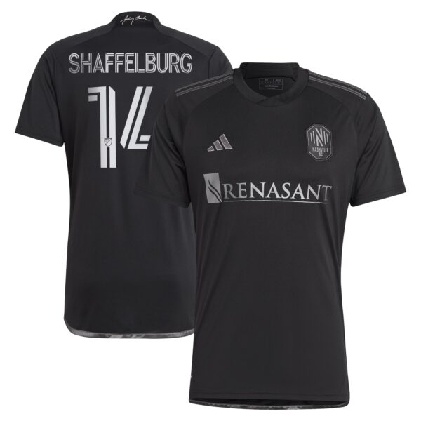 Jacob Shaffelburg Nashville SC 2024 Man In Black Kit Fan Version Player Jersey - Black