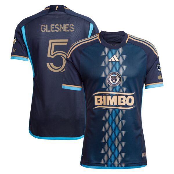 Jakob Glesnes Philadelphia Union 2024 The XV Kit Authentic Player Jersey - Navy