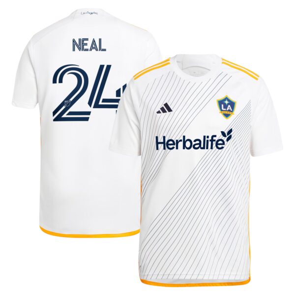 Jalen Neal LA Galaxy 2024 Angeleno Kit Fan Version Player Jersey - White