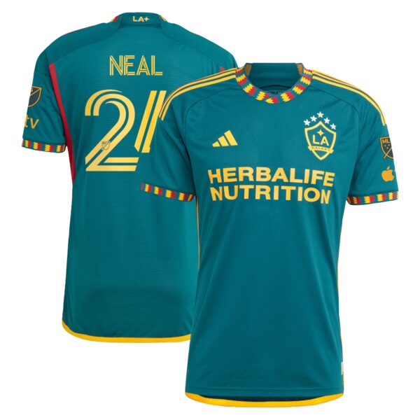 Jalen Neal LA Galaxy 2024 LA Kit Authentic Player Jersey - Green