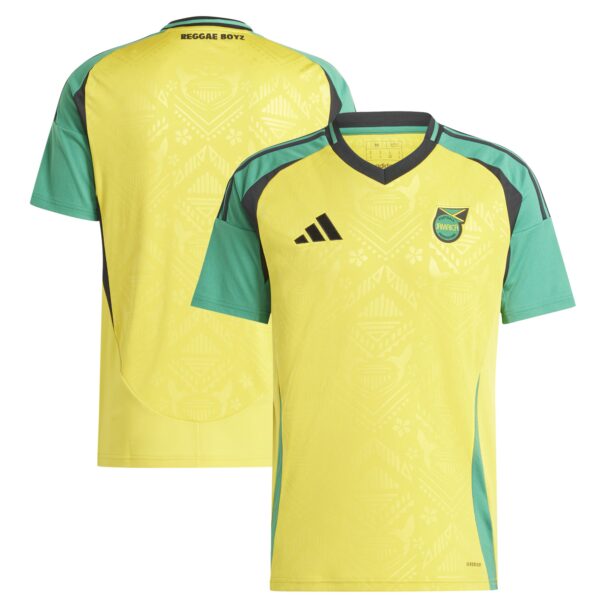 Jamaica National Team 2024 Home Fan Version Jersey - Yellow