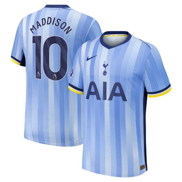 James Maddison Tottenham Hotspur 2024/25 Away Authentic Player Jersey - Blue