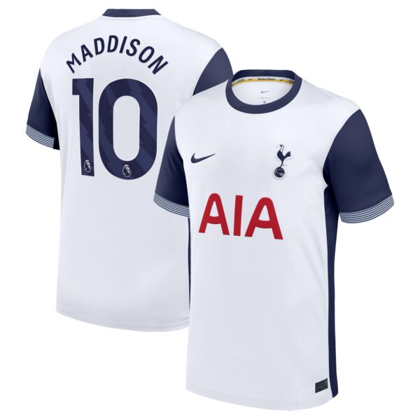 James Maddison Tottenham Hotspur 2024/25 Home Fan Version Player Jersey - White