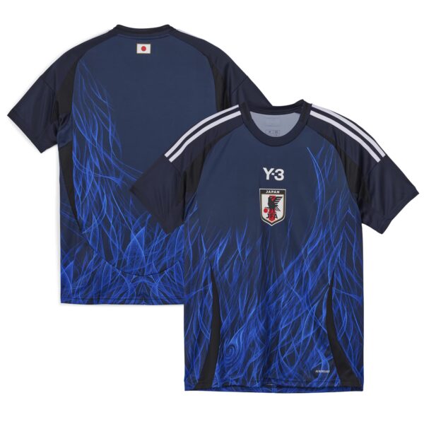 Japan National Team x Y-3 2024 Home Fan Version Jersey - Navy