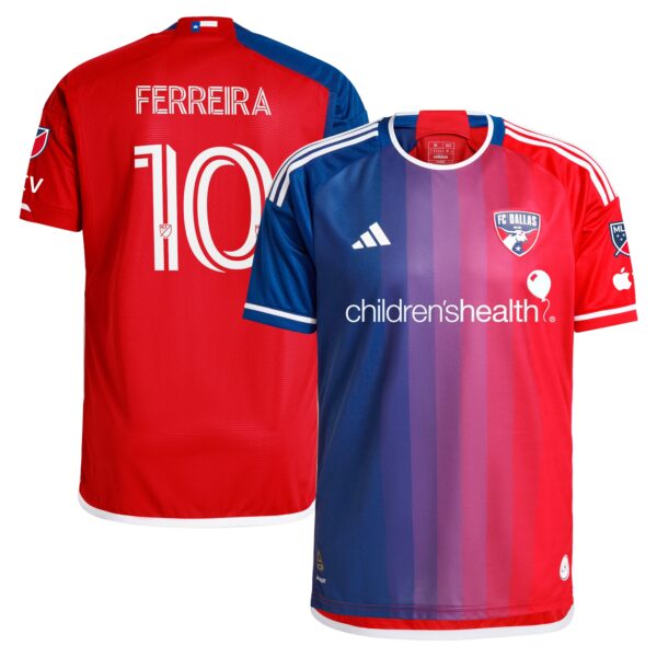 Jesus Ferreira FC Dallas 2024 After Burner Authentic Player Jersey - Navy