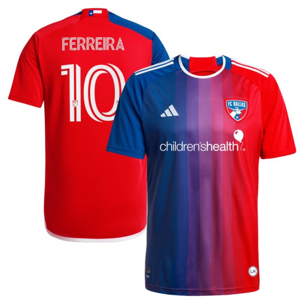 Jesus Ferreira FC Dallas 2024 After Burner Fan Version Player Jersey - Navy