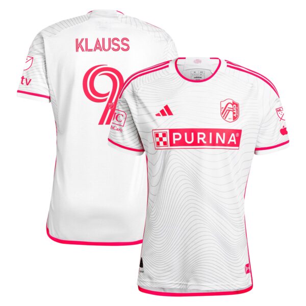 João Klauss St. Louis City SC 2024 The Confluence Kit Authentic Player Jersey - White