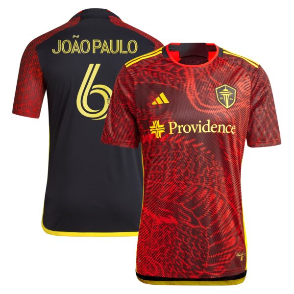 Joao Paulo Seattle Sounders FC 2024 The Bruce Lee Kit Fan Version Player Jersey - Red