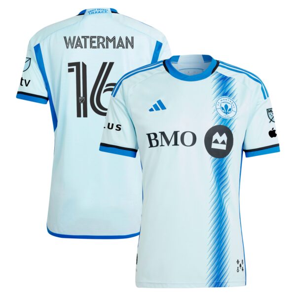 Joel Waterman CF Montreal 2024 La Main Authentic Player Jersey - Light Blue