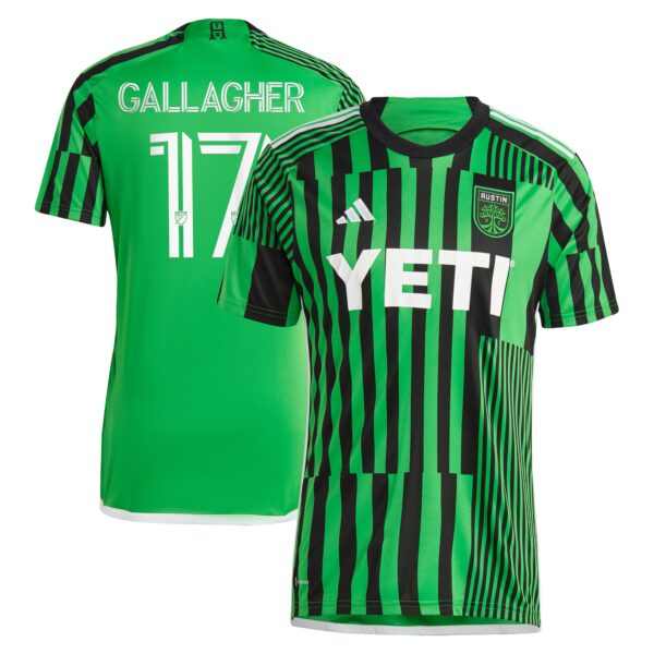 Jon Gallagher Austin FC 2024 Las Voces Kit Fan Version Player Jersey - Green