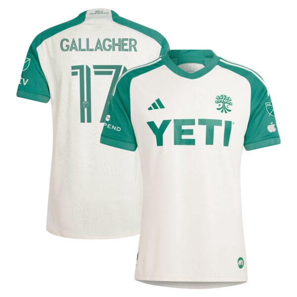 Jon Gallagher Austin FC 2024 The Armadillo Kit Authentic Player Jersey - Tan