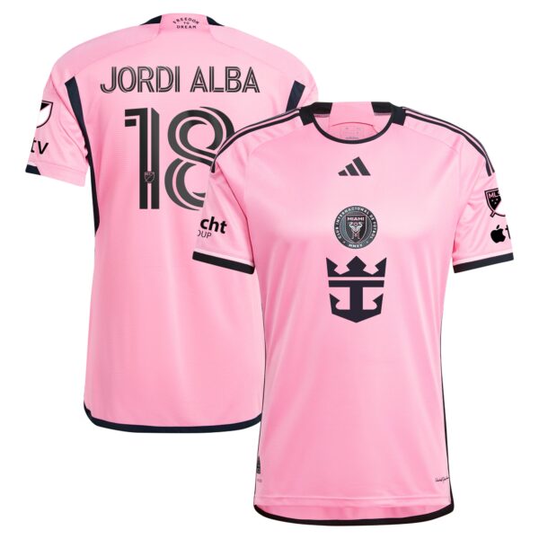 Jordi Alba Ramos Inter Miami CF 2024 2getherness Authentic Player Jersey - Pink